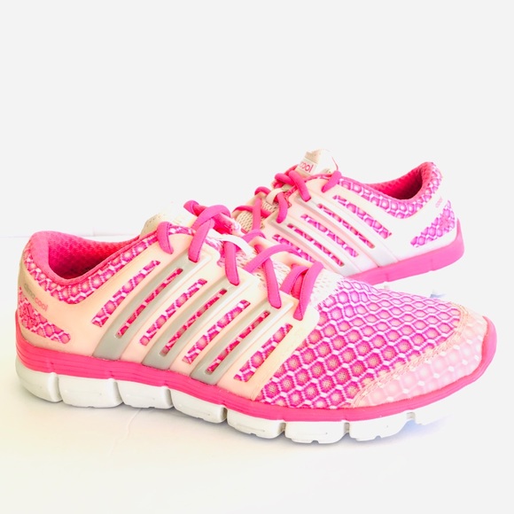 adidas neon pink shoes